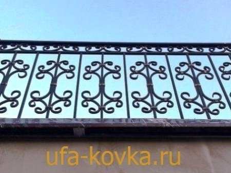 Фотографии кованых ограждений балкона