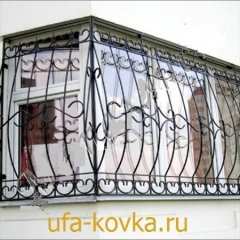 Кованые решетки на балконы и лоджии